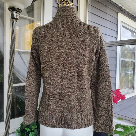 Charterclub Acrylic Wool Blend Sweater Cardigan Size Small - Picture 2 of 8